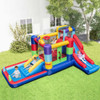 Inflatable Bounce House with 680W Blower and Ball Pit