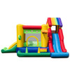 Inflatable Bounce Castle with Double Slides and 735W Blower