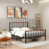 Queen Bed Frame with Headboard and Footboard-Queen Size