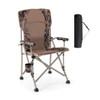 Portable Camping Chair with 400 LBS Metal Frame and Anti-Slip Feet