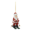 Santa on Skis Ornament (Set of 6) - 86051