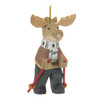 Moose on Skis Ornament (Set of 6) - 86052