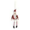 Dangle Santa Ornament (Set of 6) - 86062