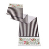 Striped Holiday Table Runner 72"L - 86140