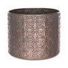 Ornate Geometric Metal Planter (Set of 4) - 86206