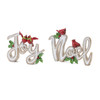 Christmas Sentiment Sign (Set of 2) - 86216