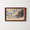 Vintage Ski Lodge Wall Art 23.5"L - 86310