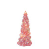 LED Tree with Rainbow Pearl Ornaments (Set of 3) - 86444