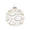 Jeweled Glass Ball Ornament (Set of 6) - 86483