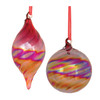 Irredescent Glass Ornament (Set of 12) - 86597