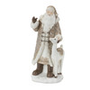 Santa Figurine with Deer and Pine Tree Accents (Set of 2) - 86718