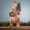 Bear with Pine Tree and Wreath Statue 18.5"H - 86721