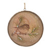 Wood Bird Tree Disc Ornament (Set of 12) - 86742