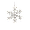 Jeweled Metal Snowflake Ornament (Set of 12) - 86753