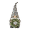 Pine Tree Trunk Gnome with Wreath Accent (Set of 2) - 86837