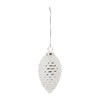 Frosted Glass Pinecone Ornament (Set of 4) - 86871