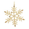 Jeweled Metal Snowflake Ornament (Set of 12) - 86916