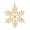 Jeweled Metal Snowflake Ornament (Set of 12) - 86916