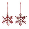 Jeweled Metal Snowflake Ornament (Set of 12) - 86917