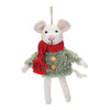 Winter Mouse Ornament (Set of 6) - 87010