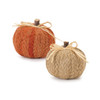 Braided Fabric Pumpkin (Set of 2) - 87014