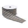 Wired Polyester Ribbon 2.5" x 10 yds. (Set of 2) - 87051