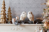 Winter Owl Decor (Set of 2) - 87093