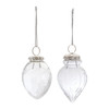 Etched Glass Teardrop Ornament (Set of 6) - 87113