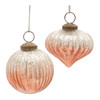 Ribbed Glass Ombre Ornament (Set of 6) - 87123