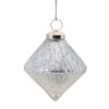 Textured Mercury Glass Ornament (Set of 6) - 87154
