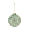 Beaded Mercury Glass Ball Ornament  (Set of 6) - 87370