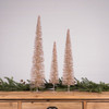 Gold Bottle Brush Pine Tree (Set of 6) - 87413