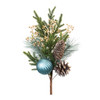Pine Spray w/Ornament (Set of 2) - 87502