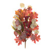 Mixed Fall Foliage Leaf Stem (Set of 2) - 87541