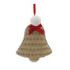 Cozy Mitten Hat and Bell Ornament (Set of 12) - 87636