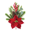 Poinsettia Pine and Eucalyptus Spray (Set of 2) - 87648