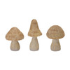 Wicker Mushroom Decor (Set of 3) - 88090