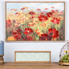 Framed Floral Canvas Art 35.5"L - 88164