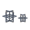 Modern Metal Star Sculpture (Set of 2) - 88367