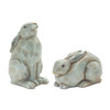 Garden Rabbit Figurine (Set of 2) - 88743