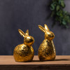 Gold Rabbit Decor (Set of 2) - 88894