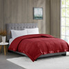 Year Round Burgundy Microfiber Down Alternative Blanket 