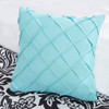 Bold Black White & Teal Damask Comforter Set AND Decorative Pillows (Leona-Black)