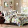 Paisley Medallions & Floral Comforter Set AND Decorative Pillow (Tamil-Multi-comf)