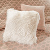 Pink Rose Quartz & Taupe Jacquard Ogee Comforter Set AND Decorative Pillows (Romance-Pink)