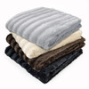 Oversized Faux Fur Throw - 50" x 60" (Duke-Throw)