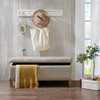 Shandra II Natural Tufted Top Storage Bench (Shandra II Natural-Benches)