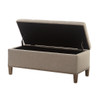 Shandra II Natural Tufted Top Storage Bench (Shandra II Natural-Benches)