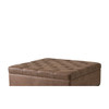 Lindsey Brown Tufted Square Cocktail Ottoman (Lindsey Brown-Benches) 