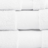 Turkish White 6 Piece Bath Towel Set (Turkish -White-Towel)